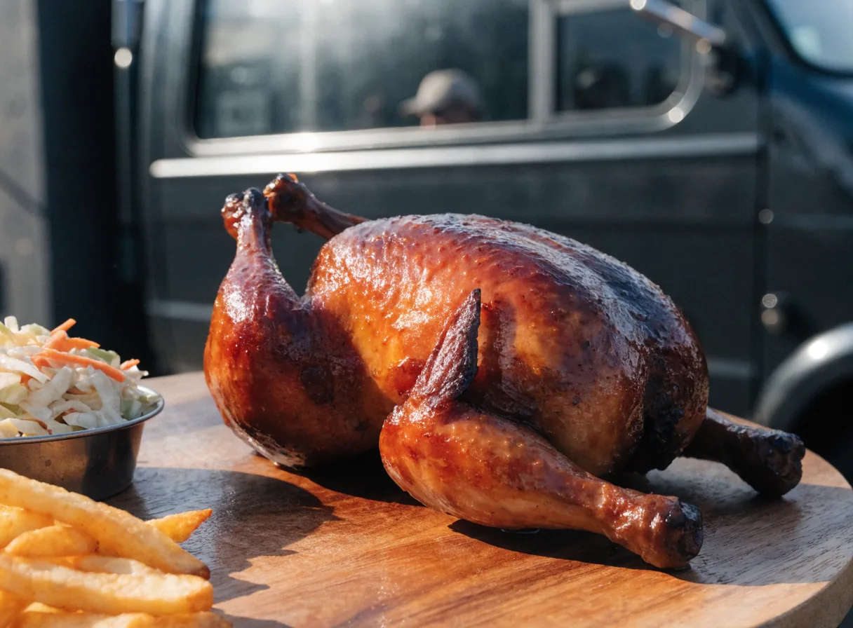 Whole Smoked Chicken